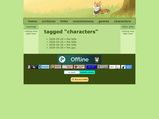 tags/characters screenshot