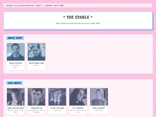 roster screenshot
