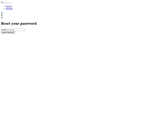 reset-password screenshot