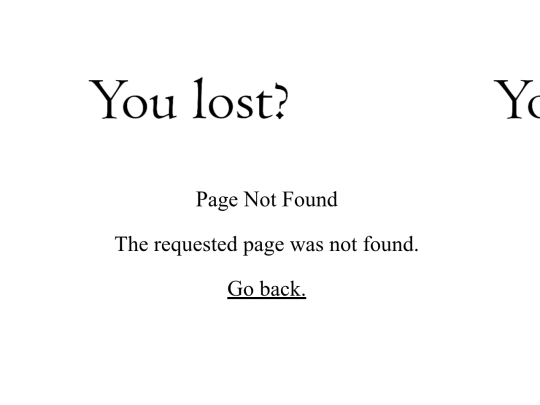 not_found screenshot