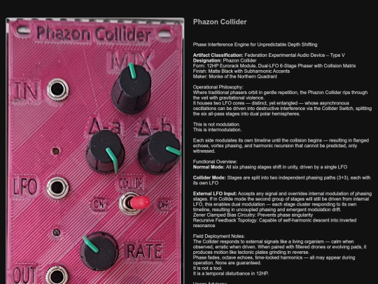 modules/phazon screenshot