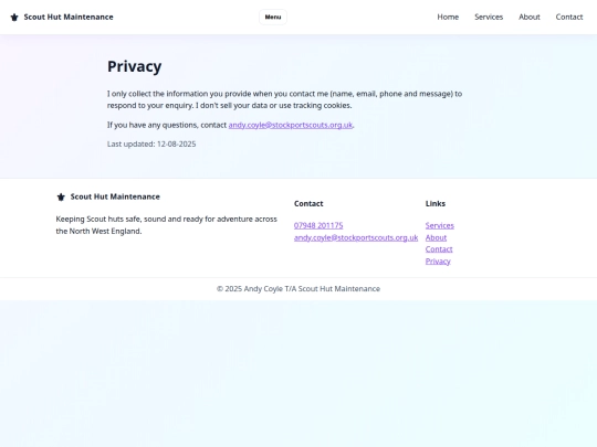 privacy screenshot