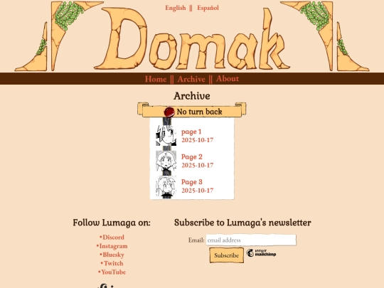 archive screenshot