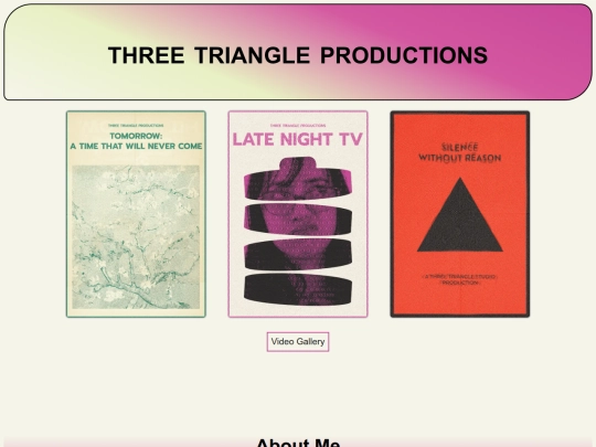 TTP site v1 screenshot