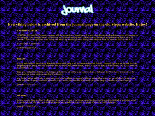 journal screenshot