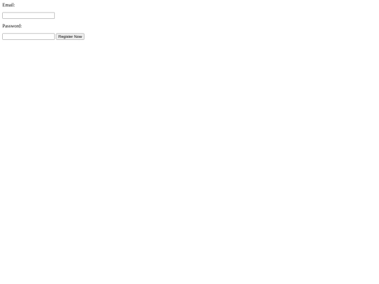 register screenshot