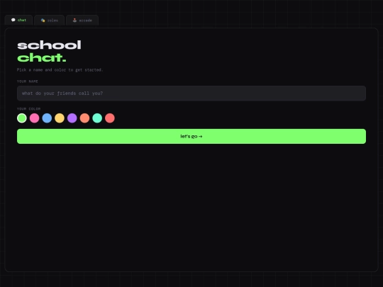 chat screenshot