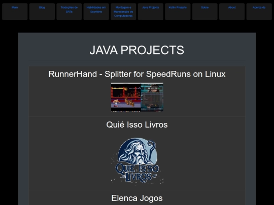 java-projects screenshot