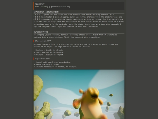 shadertoy screenshot