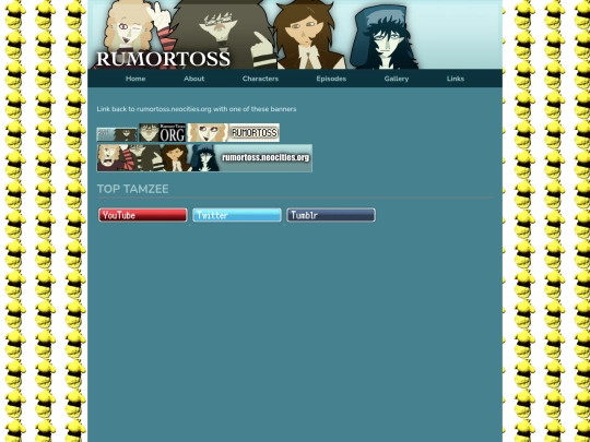 links screenshot