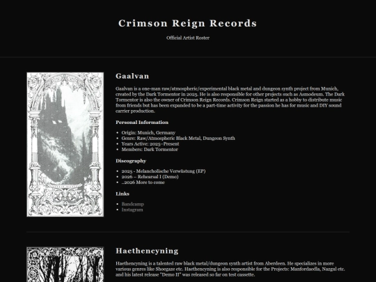 biography screenshot