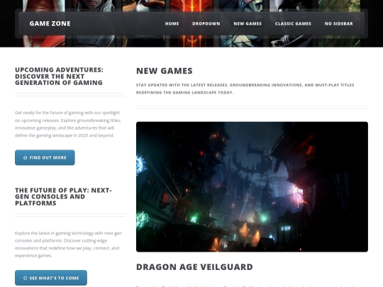 Left-sidebar screenshot