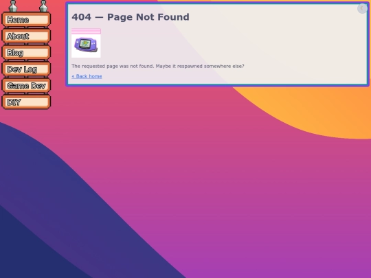 not_found screenshot