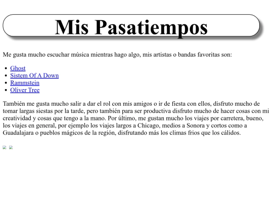 SitioWebChio/myhobbies screenshot