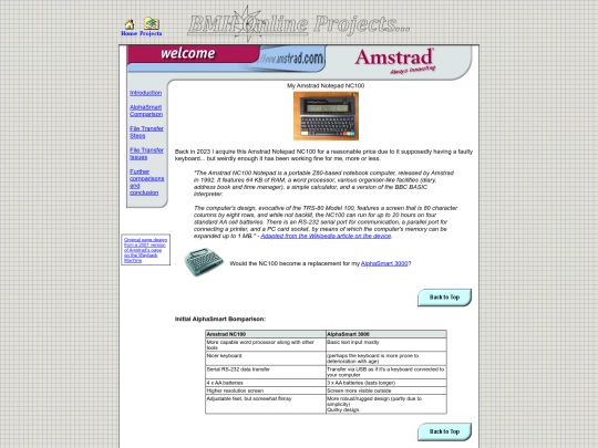 projects/amstrad screenshot