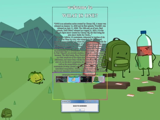 ONE screenshot