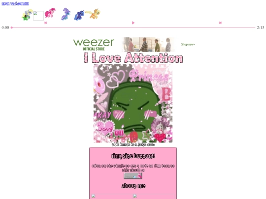 aboutme screenshot