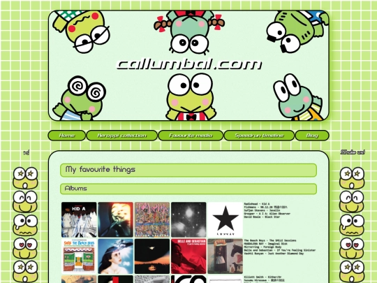 Favourites screenshot