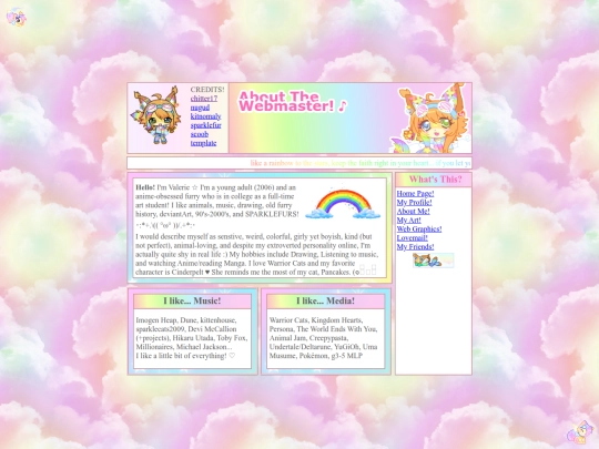 aboutme screenshot