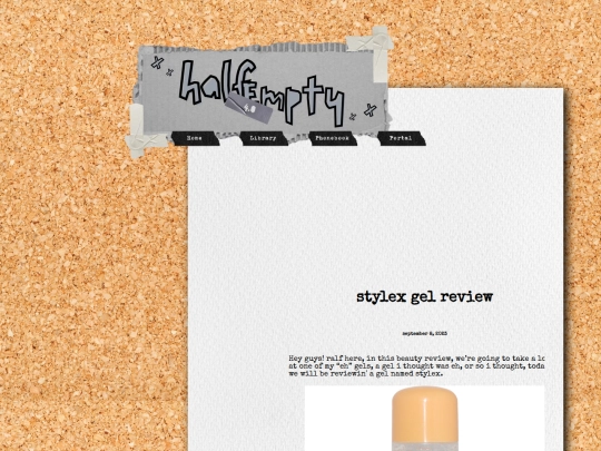 html/stylex1 screenshot