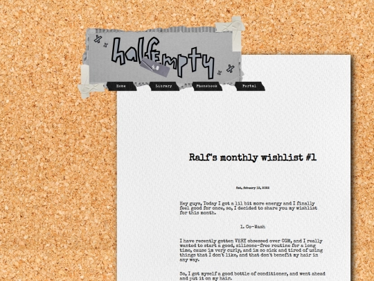 html/wishlist2 screenshot