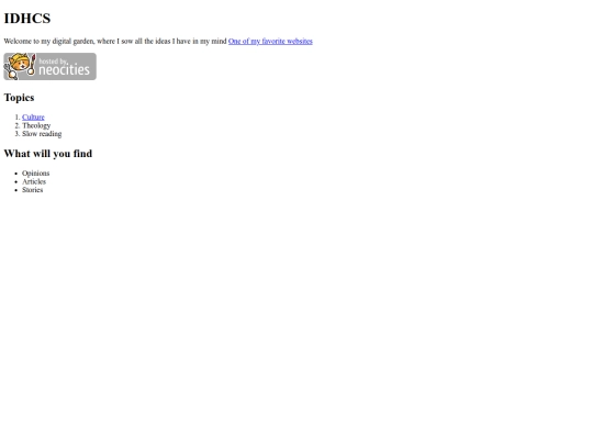 index screenshot