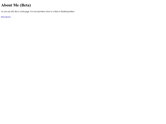 about_me_beta screenshot