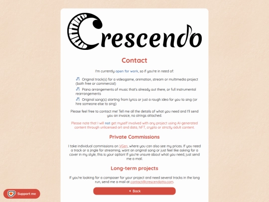 contact screenshot