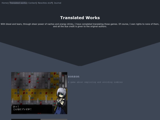games screenshot