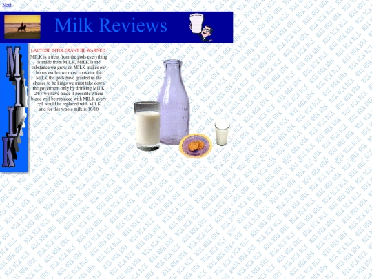 milk screenshot
