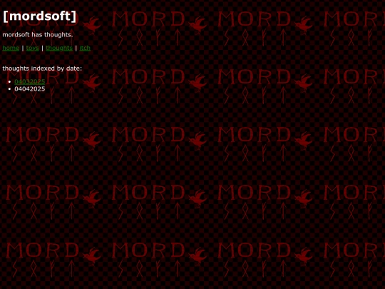 thoughts screenshot