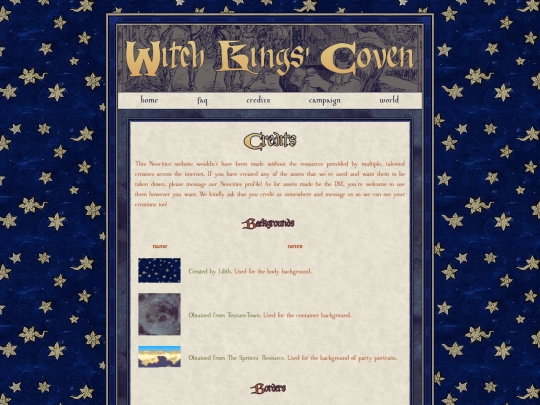 credits screenshot