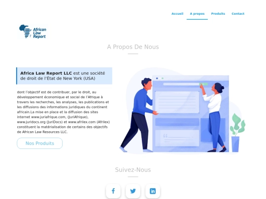 alr/pages/about screenshot