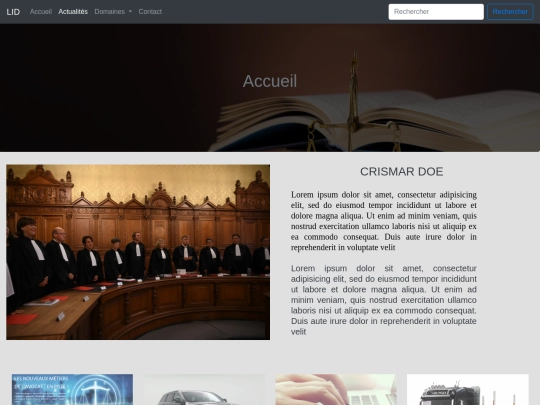 lorem screenshot