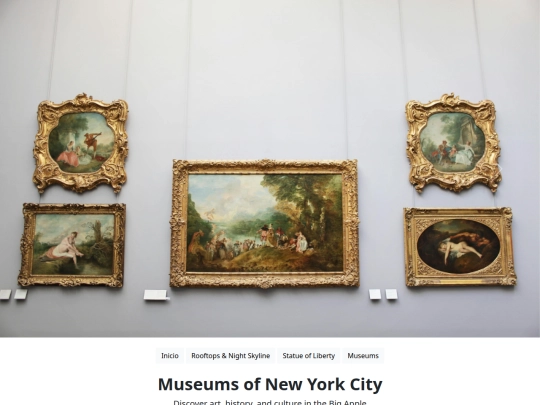 museums screenshot