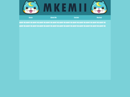 aboutme screenshot