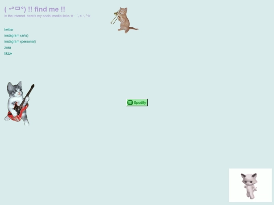 links screenshot