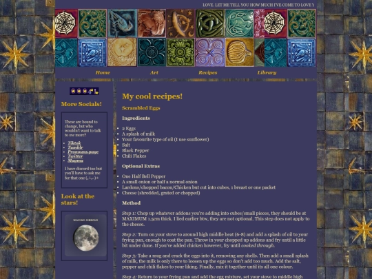 recipes screenshot