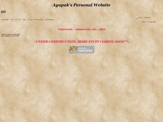 index screenshot