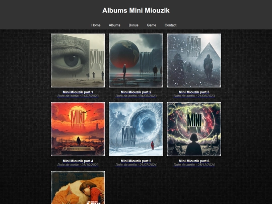 albums-minimiouzik screenshot