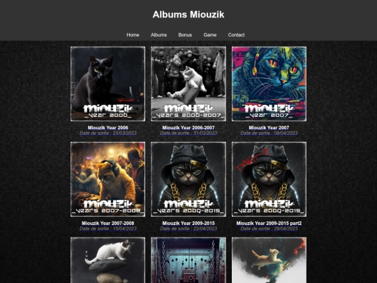 albums-miouzik screenshot