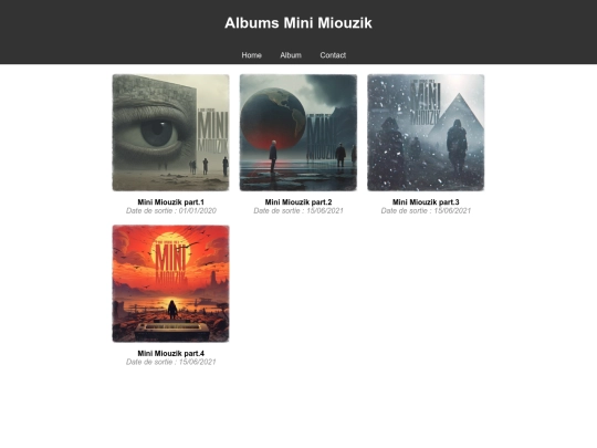albums screenshot