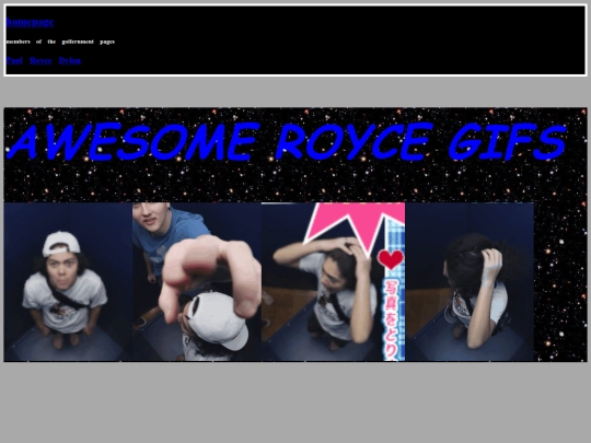 royceinfopage screenshot