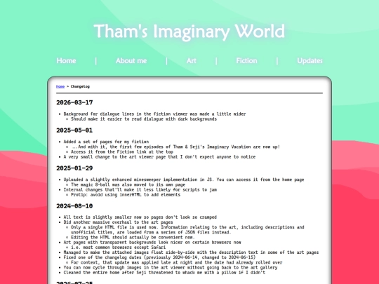 changelog screenshot