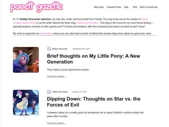 blog/page/4 screenshot