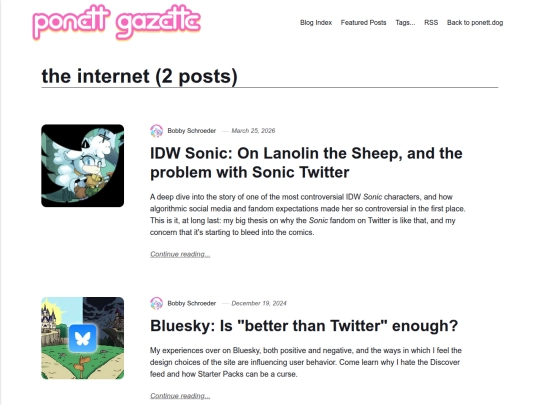 blog/tags/the-internet screenshot