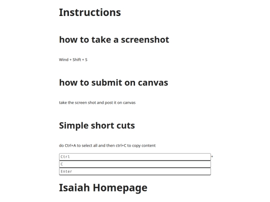 practice screenshot