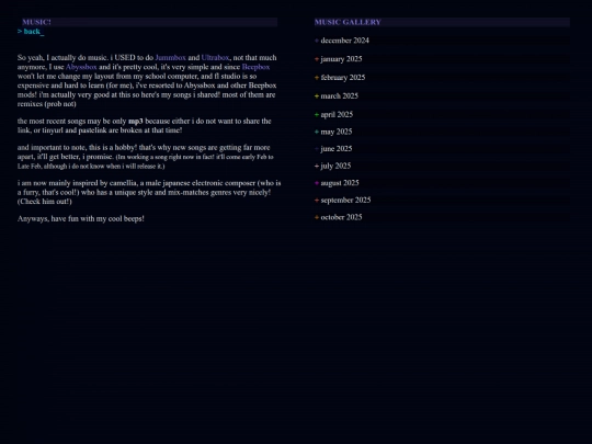 music screenshot