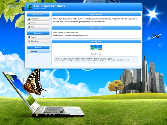 info screenshot