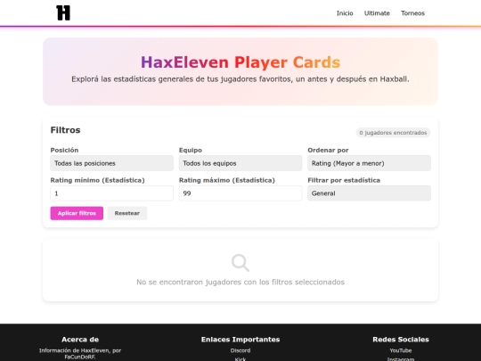 Página/cards screenshot
